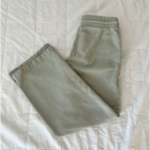 aritzia tna wide leg sweat pants